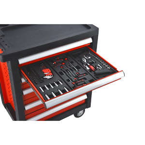 7 drawers Tool Cabinet with 196 pcs tools set for garage