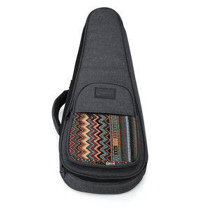 Sac à Ukulélé Longteam BrandUB-20 rembourré, style bohème, sac à dos en éponge avec double sangle, <span class=keywords><strong>housse</strong></span> pour ukulélé - Product Image 3
