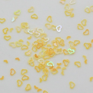 4 millimetri a Forma di <span class=keywords><strong>Cuore</strong></span> Vuoto PVC Allentato Paillettes Glitter Paillettes Per Arte Del Chiodo Del Manicure Della Decorazione di Cerimonia Nuziale Confetti - Product Image 5