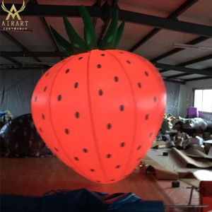 Fresa/Arándano Inflable de 3 m de Altura, Fruta Inflable LED Personalizada - Product Image 2