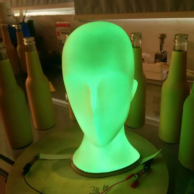 3D стереоскопический электролюминесцентный (el) краски или материалов