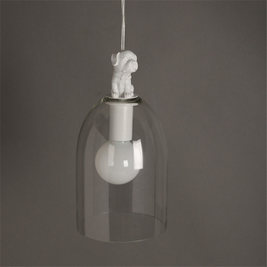 CE Approvazione di ROHS Industriale Dell'annata di Vetro Trasparente Ombra <span class=keywords><strong>Sospensione</strong></span> Lampada <span class=keywords><strong>A</strong></span> <span class=keywords><strong>Sospensione</strong></span> Con E27 Supporto - Product Image 1