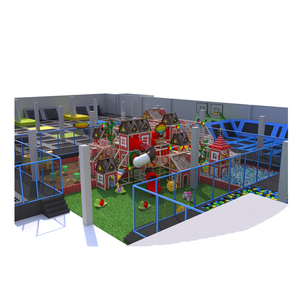 Parc de trampolines Sviya avec fosse à mousse Parcs de trampolines intérieurs Plus grand fournisseur de trampolines de cascade - Product Image 5