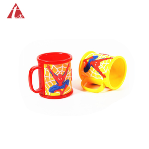 venta al por mayor, cualquier logotipo de forma 3D de goma pvc taza de plástico suave de Pvc taza de equipo de fútbol tazas - Product Image 5
