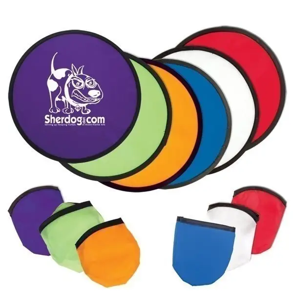 Factory Sale Promotional Portable Fan Foldable Flying Disc