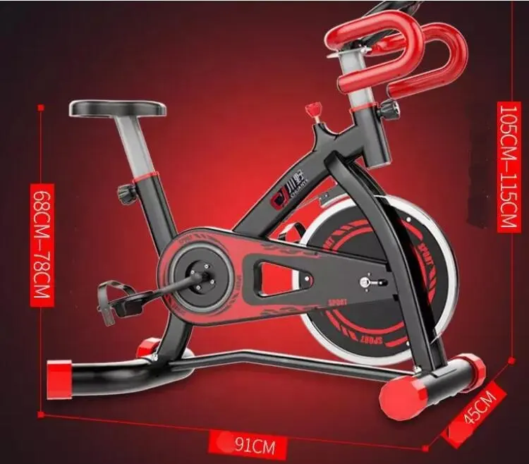 Profesional de la familia girando bicicleta Fitness dinámica girando bicicleta de ejercicio