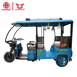 Novo modelo 48V 1000W três rodas de passageiros elétrico de três rodas auto rickshaw preço na índia