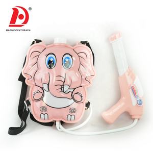 Huada กระเป๋าเป้สะพายหลังลายการ์ตูนช้างสุดฮาปืนฉีดน้ำทรงพลังของเล่นสำหรับเด็กเล่นเกมสระน้ำแบบโต้ตอบปืนเล่นน้ำ - Product Image 2