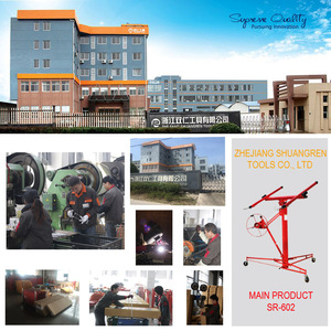Profesional seri 11 kaki Drywall & Panel Lift Hoist-max tinggi 3.35 m-max beban 68kg-drywall pengangkat - Product Image 4