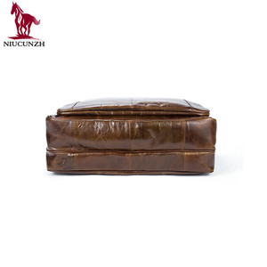 OEM ODM personalizado negocios de cuero mensajero portátil bolso maletín importación al por mayor bolso de mano de China - Product Image 5