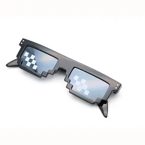 8 Bits Pixel sunglasses for promotional best quality Pixel Sun glasses UV400