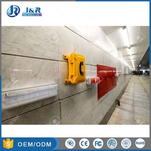Sistema ferroviario del túnel teléfonos <span class=keywords><strong>teléfono</strong></span> <span class=keywords><strong>de</strong></span> emergencia Industrial <span class=keywords><strong>teléfono</strong></span> con beacon y Cuerno para la opción - Product Image 5