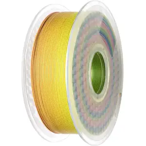 Rainbow Color 3D Printer Filament PLA 1.75ミリメートル/1キロGradient 3dプリンタフィラメント +/- 0.03公差