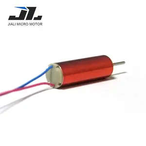 JL-0617 aşırı yüksek hızlı 6mm küçük çekirdeksiz RC oyuncak DC motor