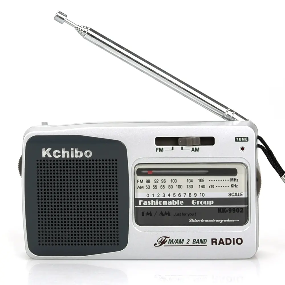 Classic shape portable dab FM/AM 2 band pocket Kchibo radio