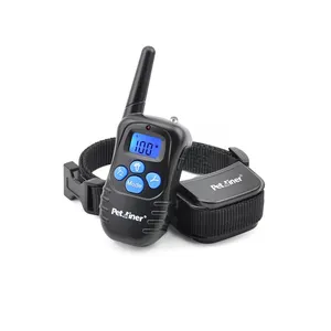 Pettrainer PET998DRB 방수 및 충전식 개 충격 칼라 훈련 330 yd 원격 개 훈련 칼라