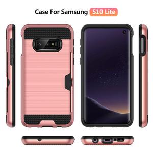 Nouveautés Étui multicolore carte enfichable pc tpu housse de protection pour téléphone portable pour <span class=keywords><strong>samsung</strong></span> s10 galaxy lite - Product Image 2