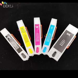 Cartouches d'encre pour <span class=keywords><strong>Epson</strong></span> <span class=keywords><strong>XP</strong></span> 530 <span class=keywords><strong>XP</strong></span> 630 <span class=keywords><strong>XP</strong></span> 830 <span class=keywords><strong>cartouche</strong></span> d'encre rechargeable avec puce de Réinitialisation Permanente - Product Image 2