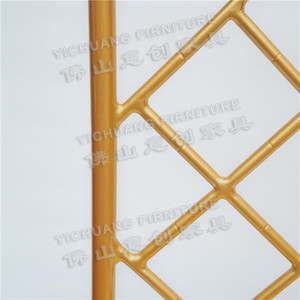 Diamant événements en aluminium or <span class=keywords><strong>bambou</strong></span> chaises pour mariage - Product Image 5