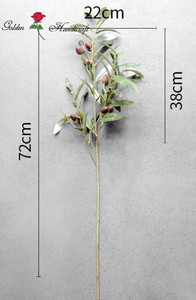 Vendita calda di seta Artificiale <span class=keywords><strong>olive</strong></span> <span class=keywords><strong>branch</strong></span> e fogliame - Product Image 6