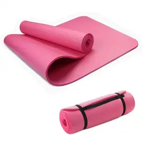 Wholesale Manufacturer Thick Instructional Exercise Soft Custom Print NBR Eco Friendly Yoga Mat