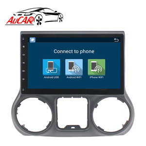 AuCAR 10,1 "Android 10 coche estéreo Auto electrónica navegación GPS reproductor de DVD del coche de Video del coche para <span class=keywords><strong>Jeep</strong></span> Wrangler JK JL 2011-2017 - Product Image 6