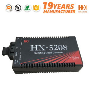 Industrial 100/<span class=keywords><strong>1000</strong></span> <span class=keywords><strong>Mb</strong></span> FTTH Gpon <span class=keywords><strong>fibra</strong></span> monomodo a RJ45 SFP Mini convertidor de medios - Product Image 6