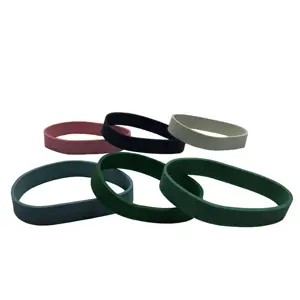 factory price eco-friendly colorful natural rubber/silicone bracelets to kid and adult
