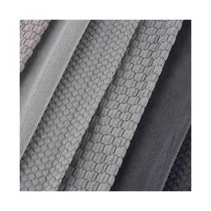 Custom Embossed Upholstery Print Emboss Jacquard Fabric For Car Seat / Bus Seat / Sofa / Furniture