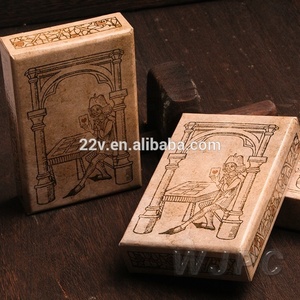 Custom Design Tarocchi Con Argento Bordi - Product Image 3