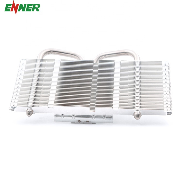 Китайский завод OEM, теплоотвод, алюминиевый теплоотвод с многослойными плавниками для охлаждения компьютера