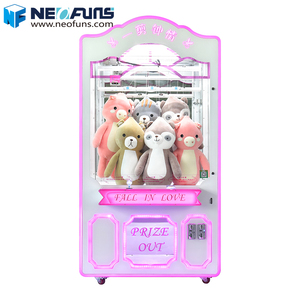 Neofuns Herbst in Liebe Scissor Maschine Rosa Transparent Scissor Schneiden Maschine Große Spielzeug Cut Automaten - Product Image 1