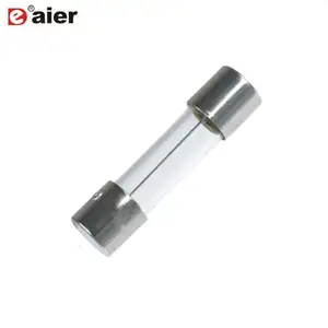 Cartridge 0.1A-30A Glass Fuse 6x30 Slow-Blow Fuse for Power Strip Experiment Circuit Appliance Repair