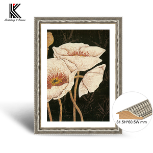 Magnetico regolabile grande <span class=keywords><strong>25x35</strong></span> di bambù di legno foto silver <span class=keywords><strong>cornice</strong></span> - Product Image 1