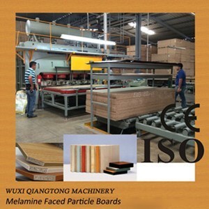 Ciclo Corto caliente máquina de prensa para Pre-laminados por papel de melamina/fenólico/película de chapa en <span class=keywords><strong>aglomerado</strong></span> - Product Image 3