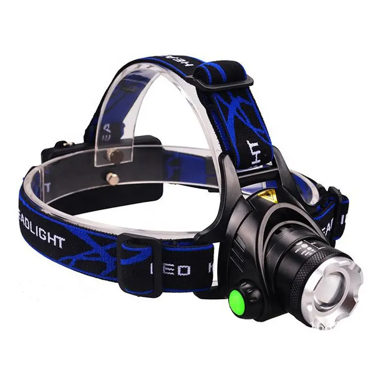 18650 Battery Rechargeable Tactical Head Torch Flashlight Helmet Lamp Headlight Zoomable Camping XML-T6 Led Headlamp