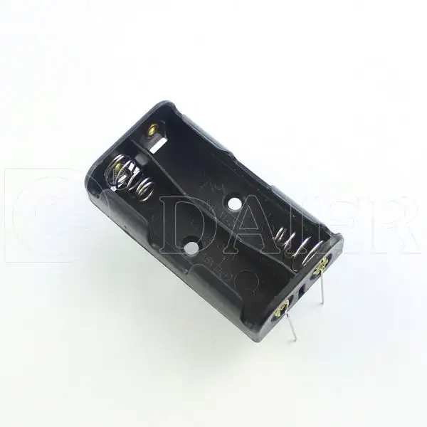 black aa battery holder with pin 3v battery holder aa