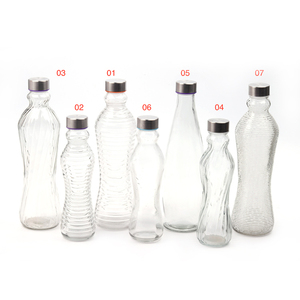 Rỗng 1000ml rõ ràng Glass nước trái cây và Soda Lime bia chai thủy tinh - Product Image 3