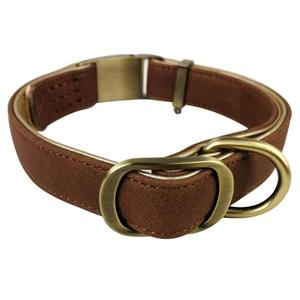 Toptan OEM Üretimi, Temel Klasik Lüks Yastıklı deri köpek tasması hızlı serbest bırakma Emniyet kemeri Tokası - Product Image 3
