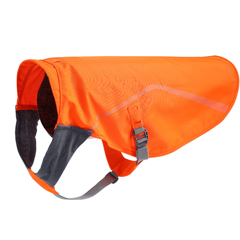 Personnalisé En Plein Air chien Veste Gilet, Fluo Orange Chien de