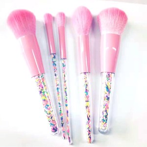 Personalizado <span class=keywords><strong>cara</strong></span> cepillo <span class=keywords><strong>de</strong></span> <span class=keywords><strong>maquillaje</strong></span> Mini cepillo manija <span class=keywords><strong>de</strong></span> cristal - Product Image 5