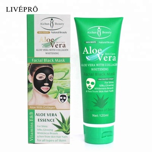 Low MOQ Aichun beauty vitamins E and B aloe vera essence whitening moisturizing collagen's facial <span class=keywords><strong>black</strong></span> more expensive expensive - Product Image 2