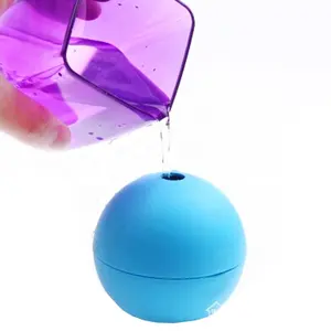 BPA miễn phí tùy chỉnh 1 khoang silicone vòng ice ball khuôn