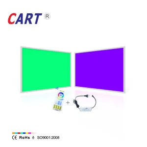 Rgb cct ledパネルライト600X600アプリケーション: ホテル、レストラン、バー、感覚室、車のショールーム、IP65定格の機能エリア