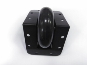 3 "Kanten montage BLACK Rolling Case Wheel Corner Rollen - Product Image 3