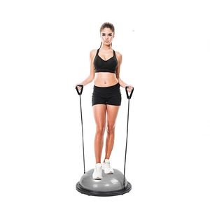 Venta al por mayor 58cm de diámetro PVC media pelota de yoga para el tamaño del ejercicio para el entrenamiento - Product Image 2