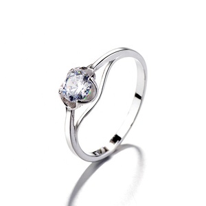 Di alta Qualità Ultime Pure 925 Sterling <span class=keywords><strong>Silver</strong></span> <span class=keywords><strong>Ring</strong></span> di Un Anello di Nozze di Pietra Disegni - Product Image 4