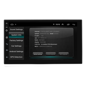 Lecteur dvd de voiture WIFI intégré et support wifi botte point universelle la voiture font - Product Image 4