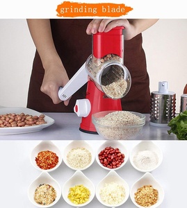<strong>Rotary</strong> Handheld Vegetable Slicer <strong>Cheese</strong> <strong>Grater</strong> with Suction Cup Feet - Product Image 4