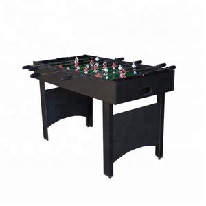 Table de football d'intérieur pour enfants de 107cm bon marché avec tige télescopique Table de football Kicker Fooseball - Product Image 1